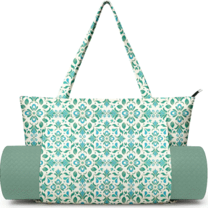 Women's Yoga Bag with Yoga Mat Carrier - Large Mat Pocket